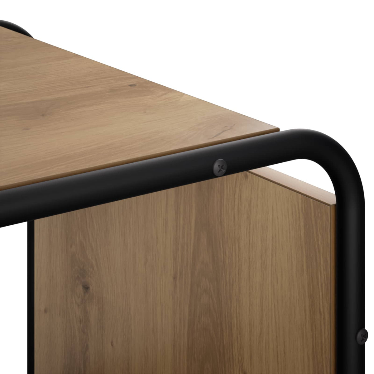 Dressoir Artisanaal eiken 98 x 37.5 x 75.5 cm Bewerkt hout