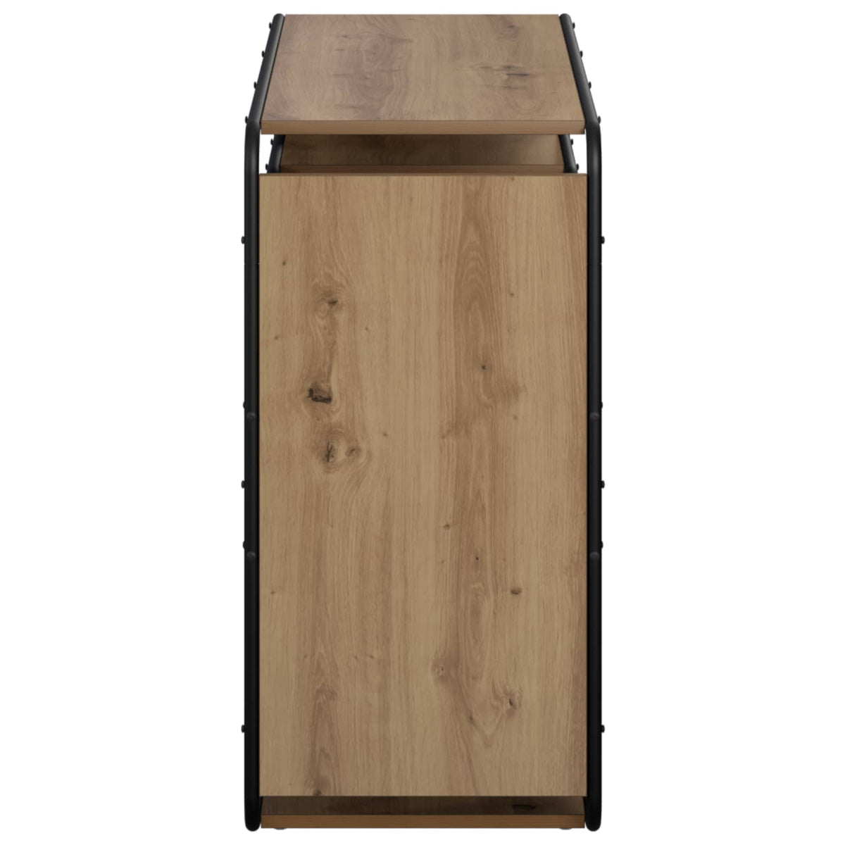 Dressoir Artisanaal eiken 98 x 37.5 x 75.5 cm Bewerkt hout