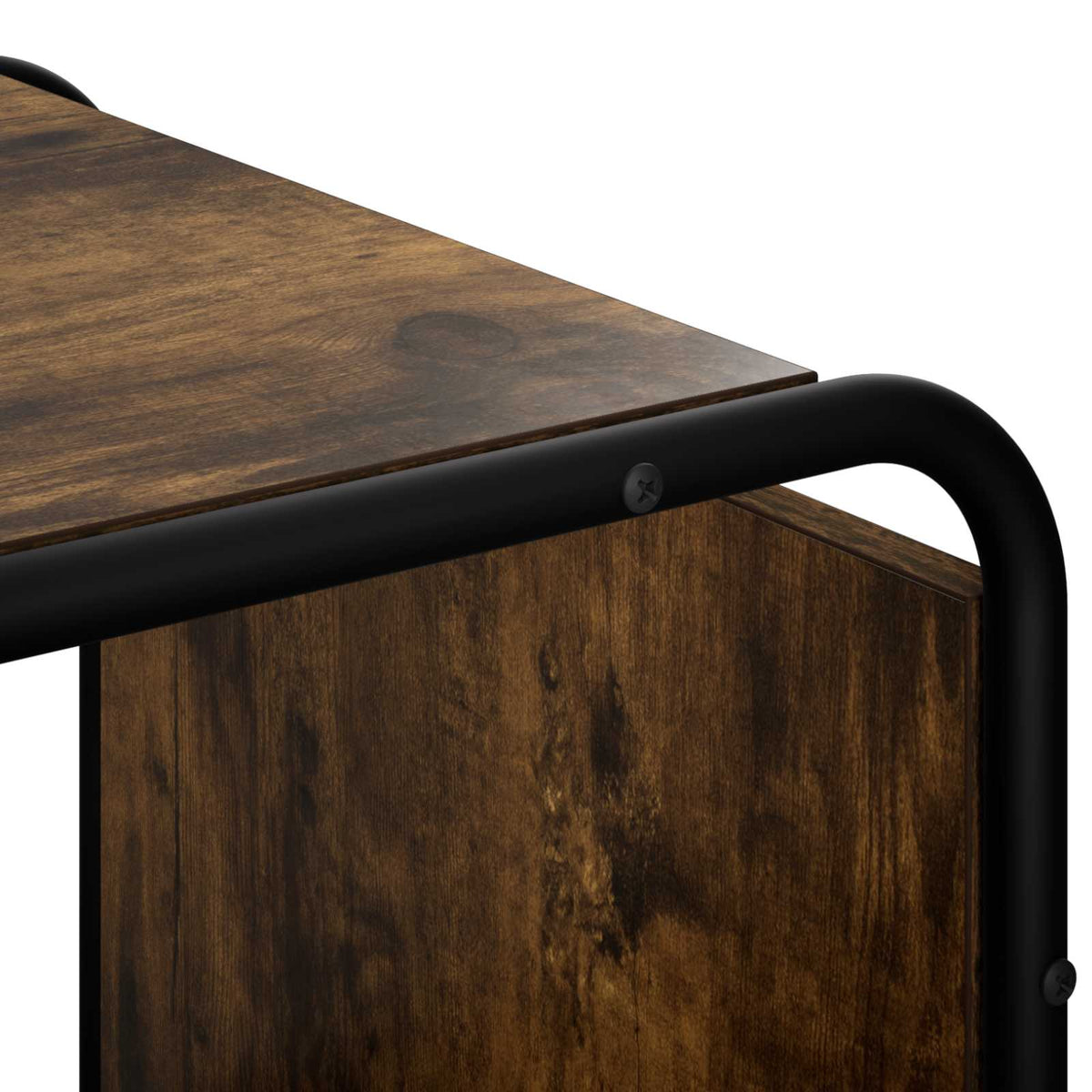 Dressoir Gerookt eiken 60 x 37.5 x 64.5 cm Bewerkt hout