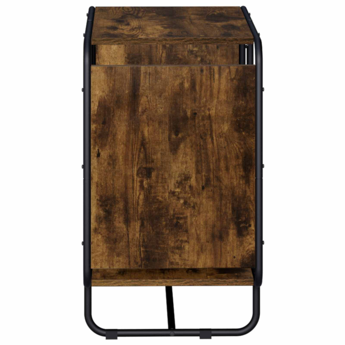 Dressoir Gerookt eiken 60 x 37.5 x 64.5 cm Bewerkt hout