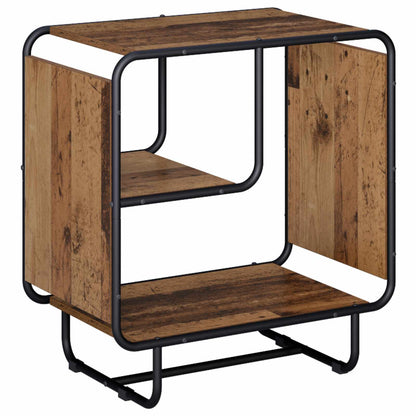 Dressoir Oud hout 60 x 37.5 x 64.5 cm Bewerkt hout