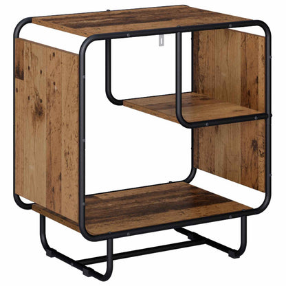 Dressoir Oud hout 60 x 37.5 x 64.5 cm Bewerkt hout