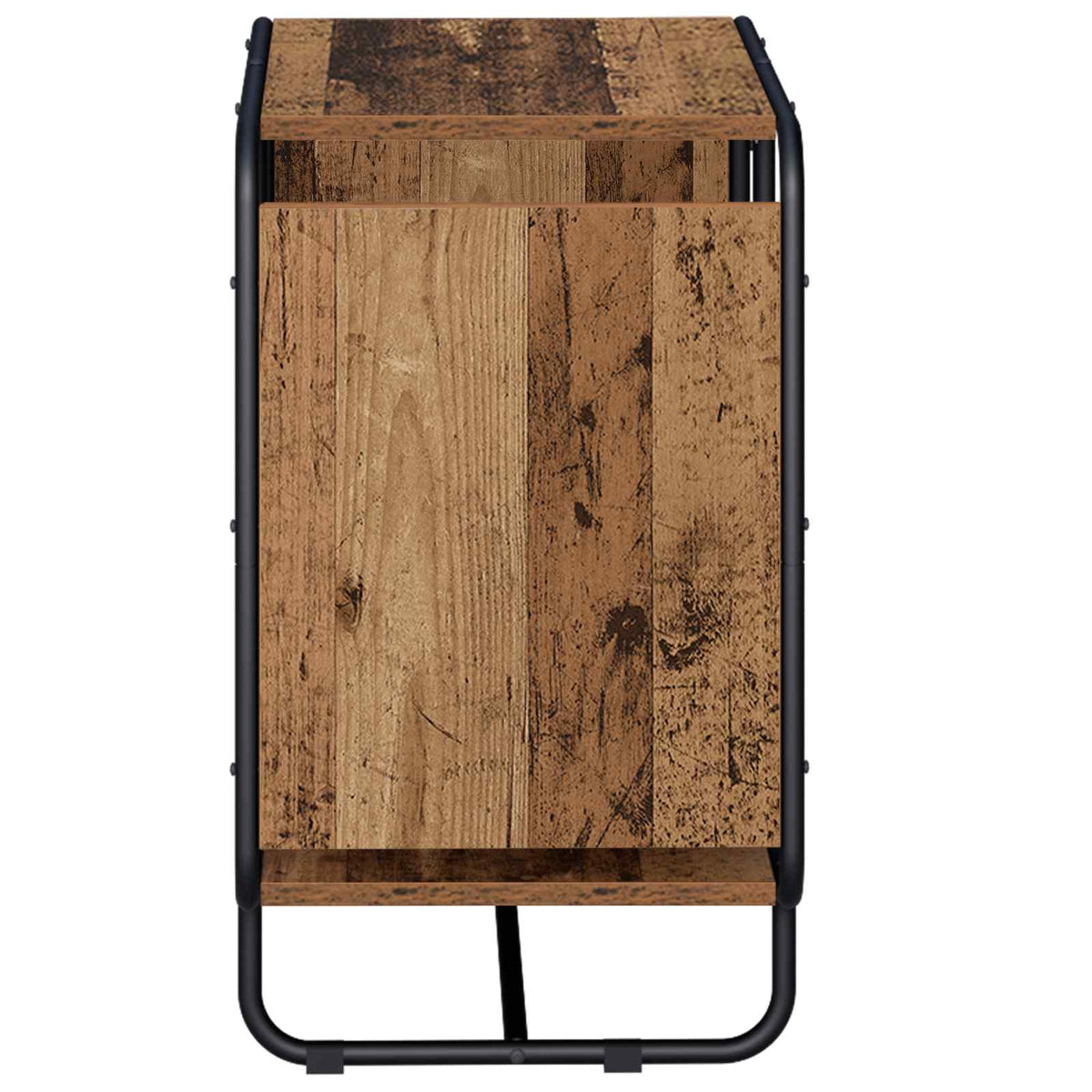 Dressoir Oud hout 60 x 37.5 x 64.5 cm Bewerkt hout
