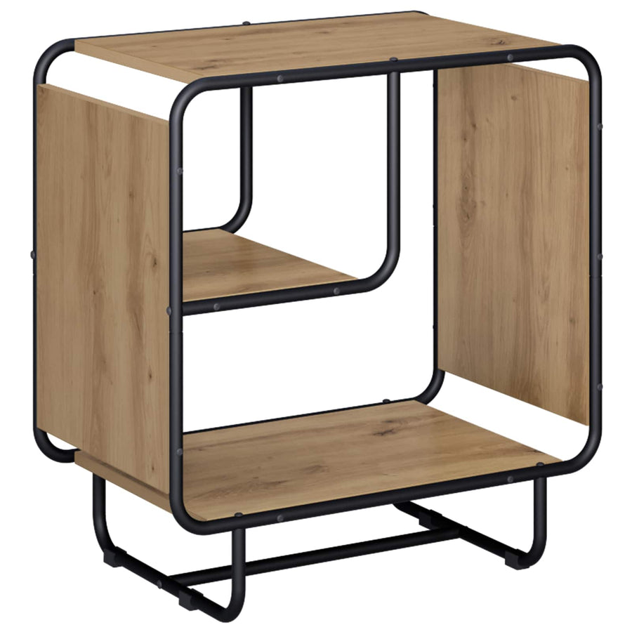 Dressoir Artisanaal eiken 60 x 37.5 x 64.5 cm Bewerkt hout