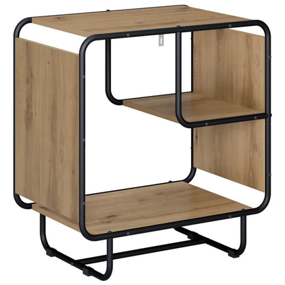 Dressoir Artisanaal eiken 60 x 37.5 x 64.5 cm Bewerkt hout