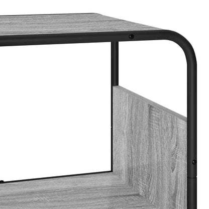 Hoge kast Grijs Sonoma 60 x 37,5 x 144 cm Bewerkt hout