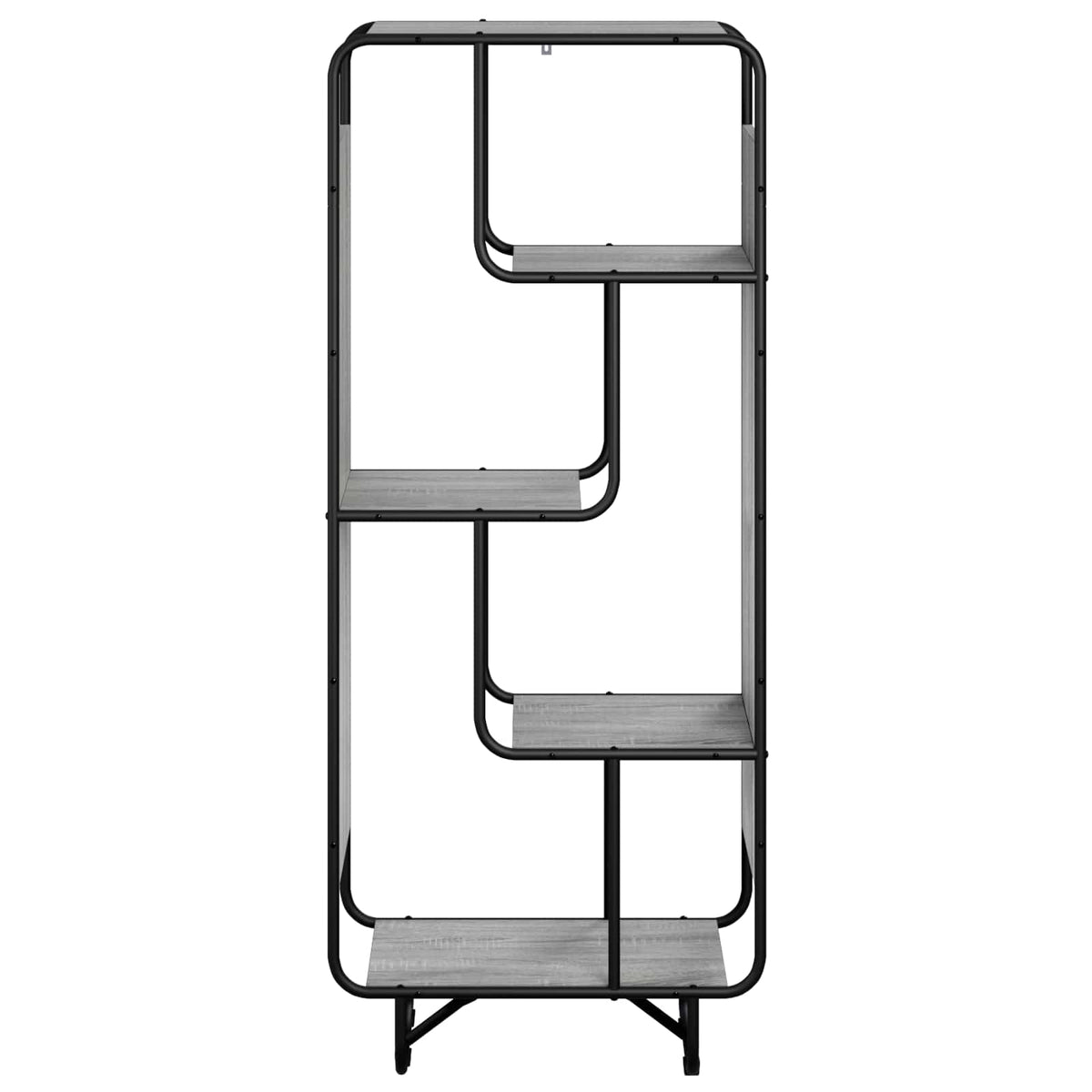 Hoge kast Grijs Sonoma 60 x 37,5 x 144 cm Bewerkt hout