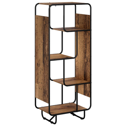Hoge kast Oud hout 60 x 37,5 x 144 cm Bewerkt hout