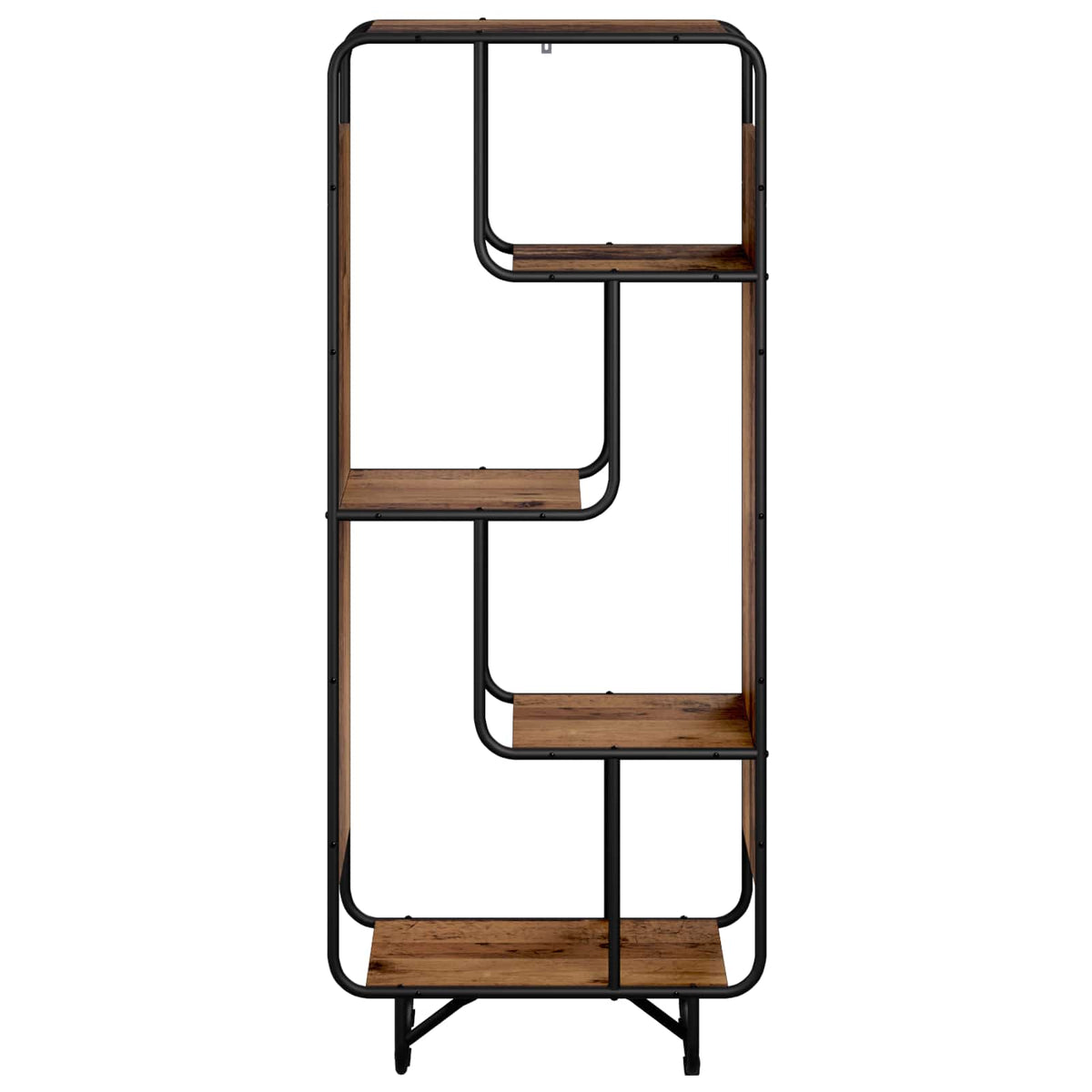 Hoge kast Oud hout 60 x 37,5 x 144 cm Bewerkt hout