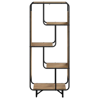 Hoge kast Artisanaal eiken 60 x 37,5 x 144 cm Bewerkt hout