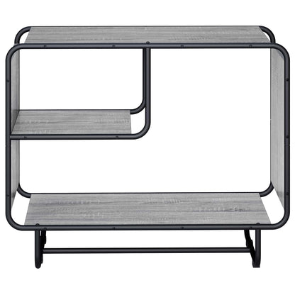 Dressoir Grijs Sonoma 80 x 37.5 x 64.5 cm Bewerkt hout