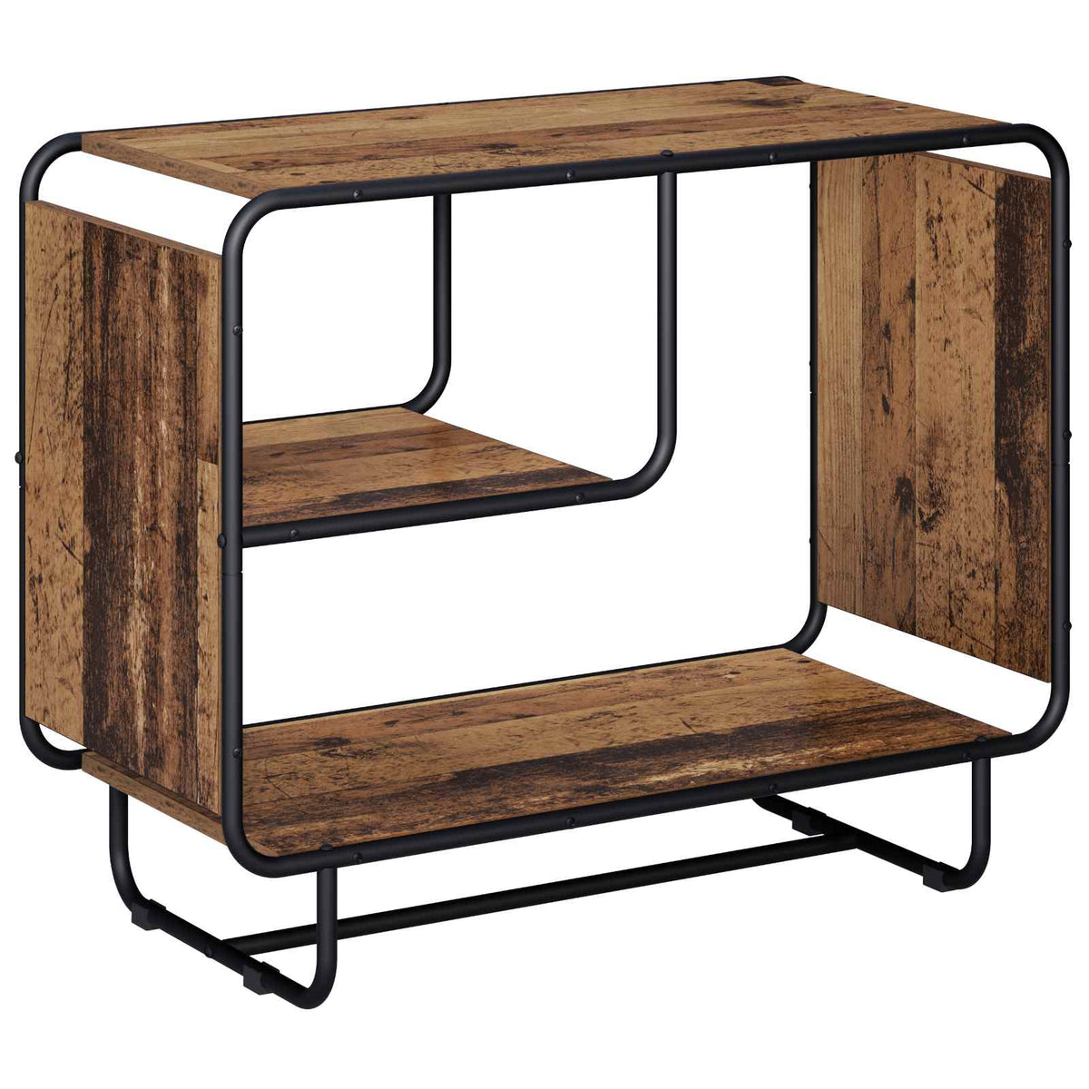Dressoir Oud hout 80 x 37.5 x 64.5 cm Bewerkt hout