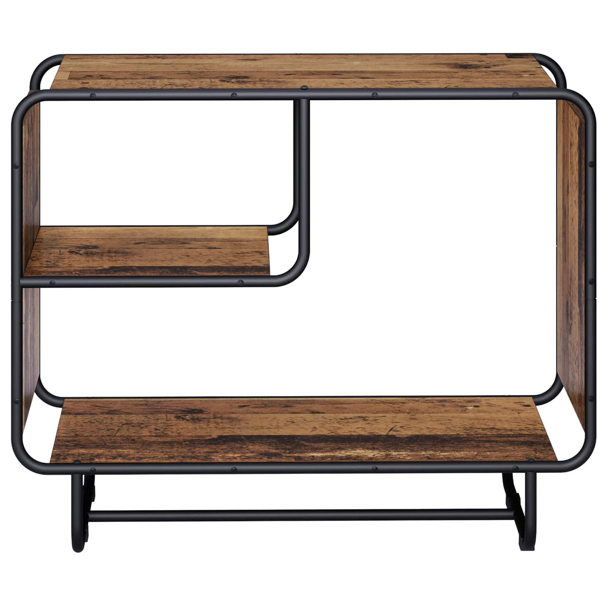 Dressoir Oud hout 80 x 37.5 x 64.5 cm Bewerkt hout
