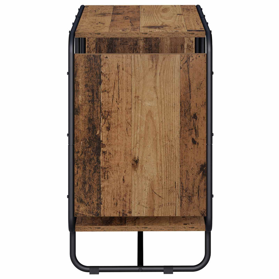 Dressoir Oud hout 80 x 37.5 x 64.5 cm Bewerkt hout