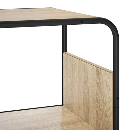 Hoge kast Sonoma Eiken 80 x 37,5 x 144 cm Bewerkt hout