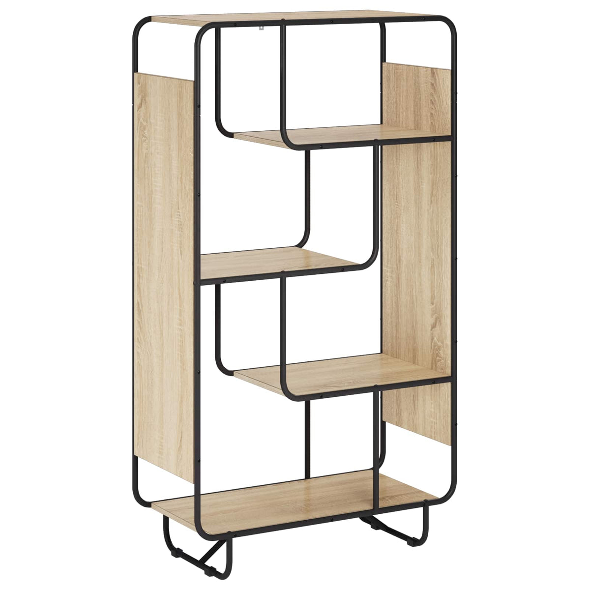 Hoge kast Sonoma Eiken 80 x 37,5 x 144 cm Bewerkt hout
