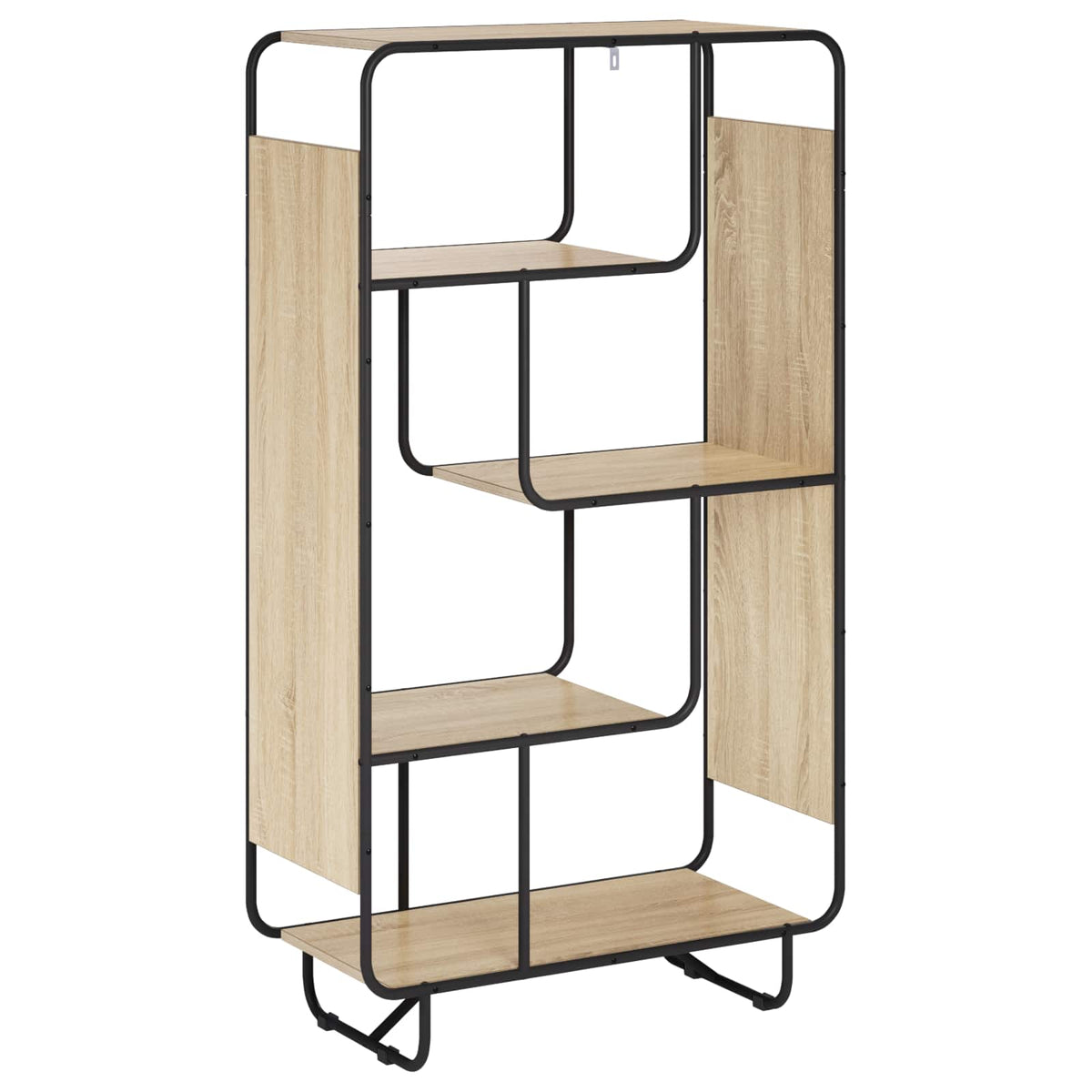 Hoge kast Sonoma Eiken 80 x 37,5 x 144 cm Bewerkt hout