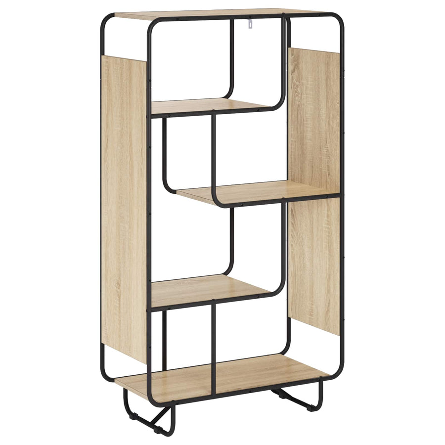 Hoge kast Sonoma Eiken 80 x 37,5 x 144 cm Bewerkt hout