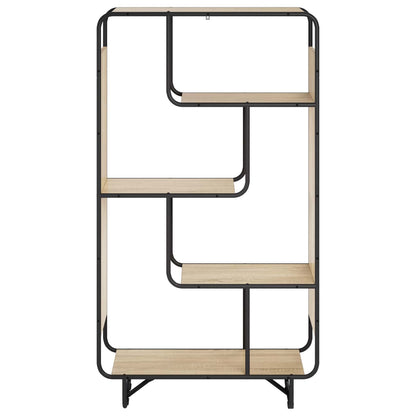 Hoge kast Sonoma Eiken 80 x 37,5 x 144 cm Bewerkt hout