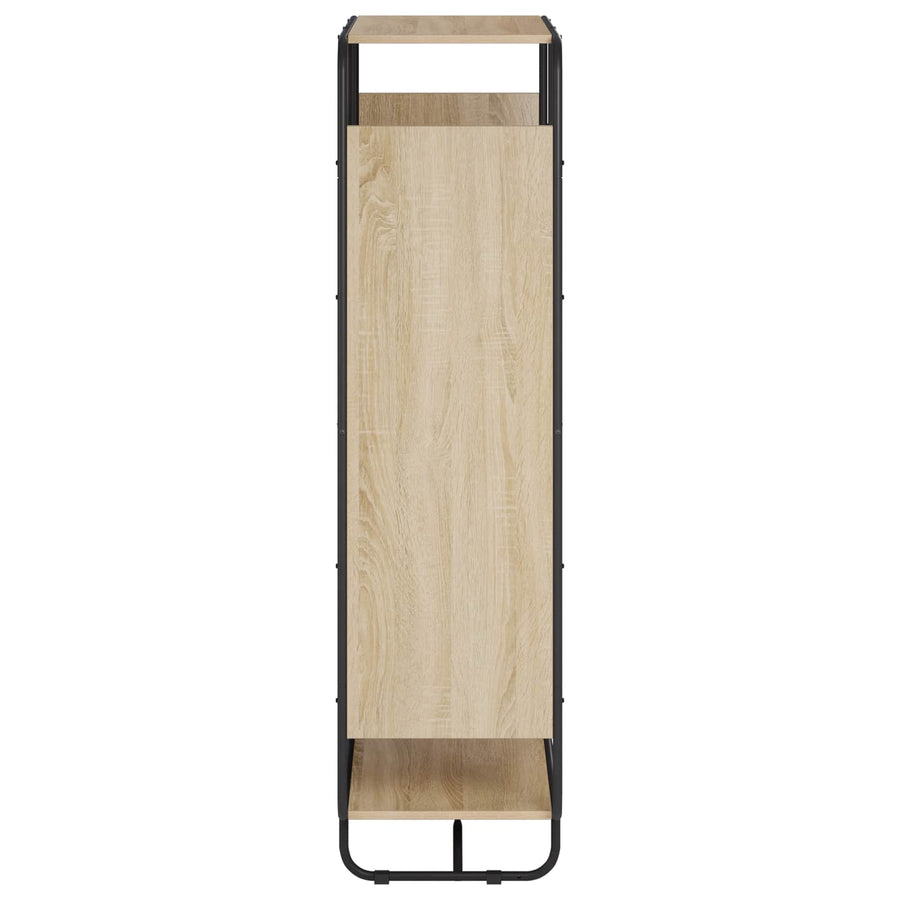 Hoge kast Sonoma Eiken 80 x 37,5 x 144 cm Bewerkt hout
