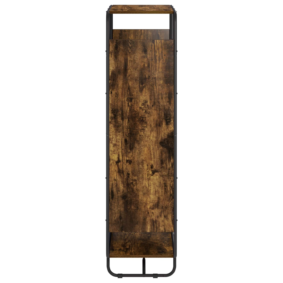 Hoge kast Gerookt eiken 80 x 37,5 x 144 cm Bewerkt hout