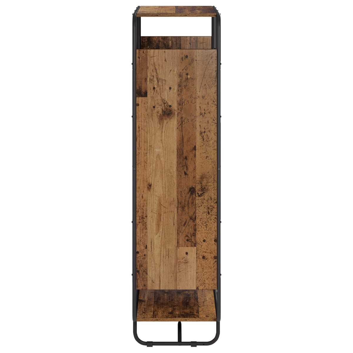 Hoge kast Oud hout 80 x 37,5 x 144 cm Bewerkt hout