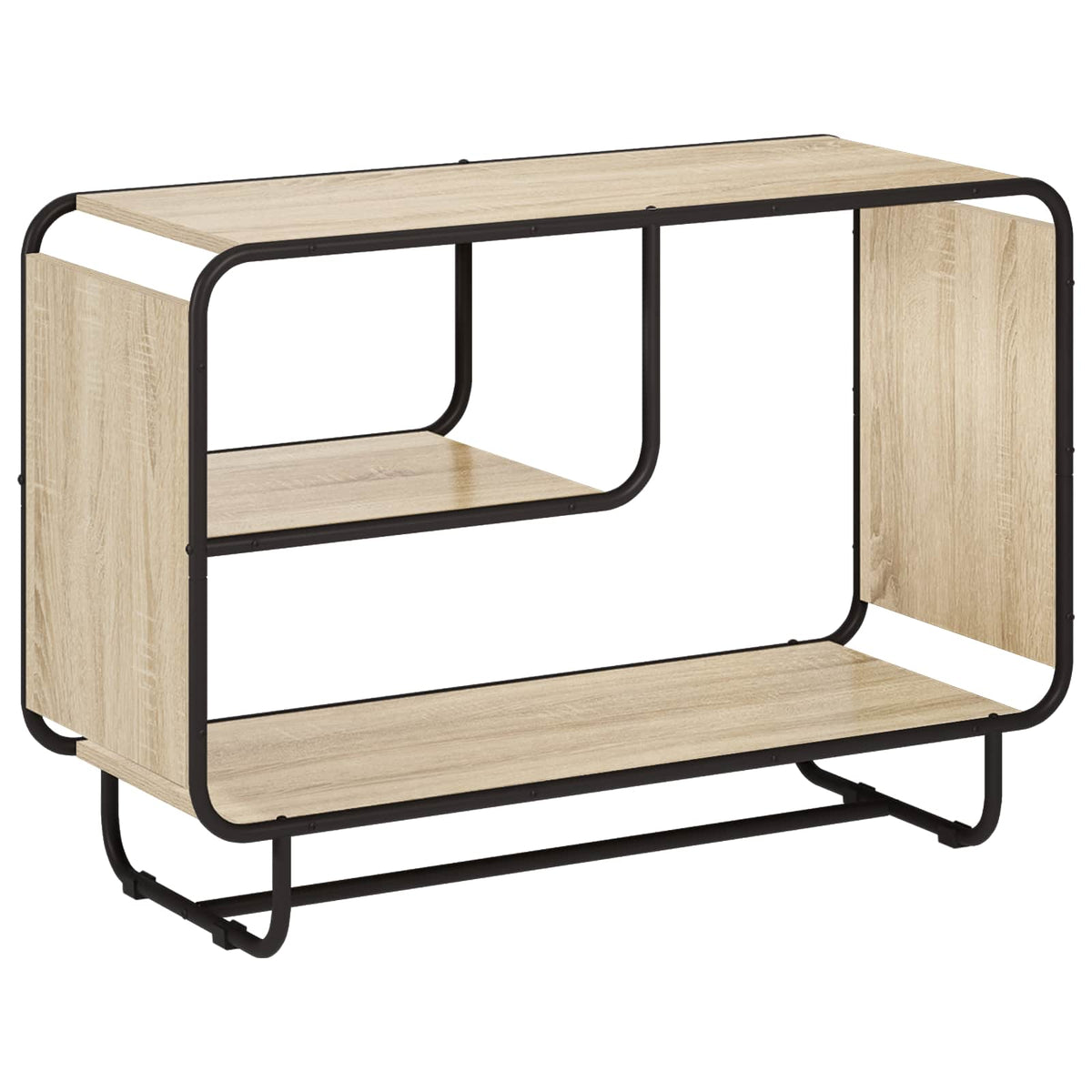 Dressoir Sonoma Eiken 93,5 x 37,5 x 64,5 cm Bewerkt hout