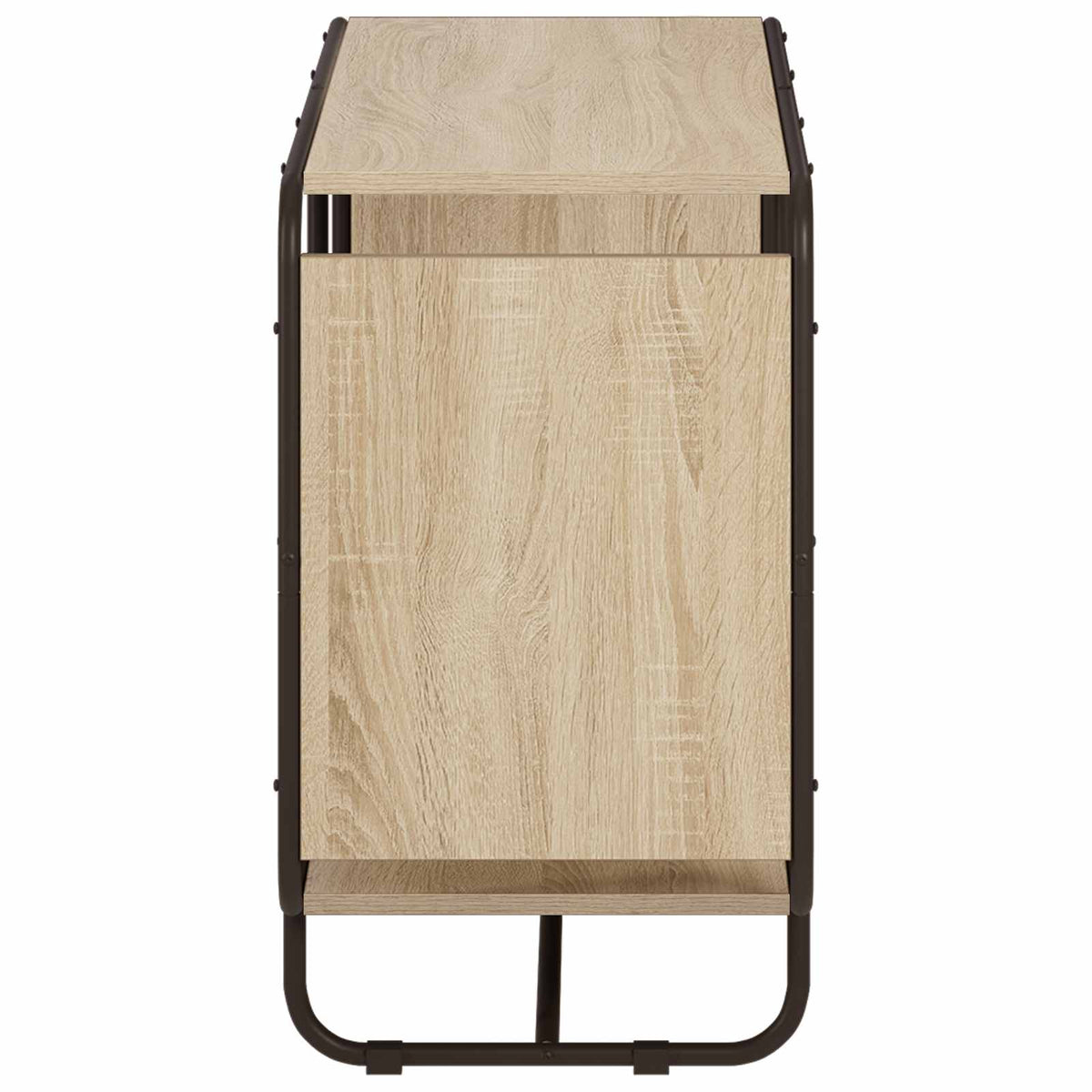 Dressoir Sonoma Eiken 93,5 x 37,5 x 64,5 cm Bewerkt hout