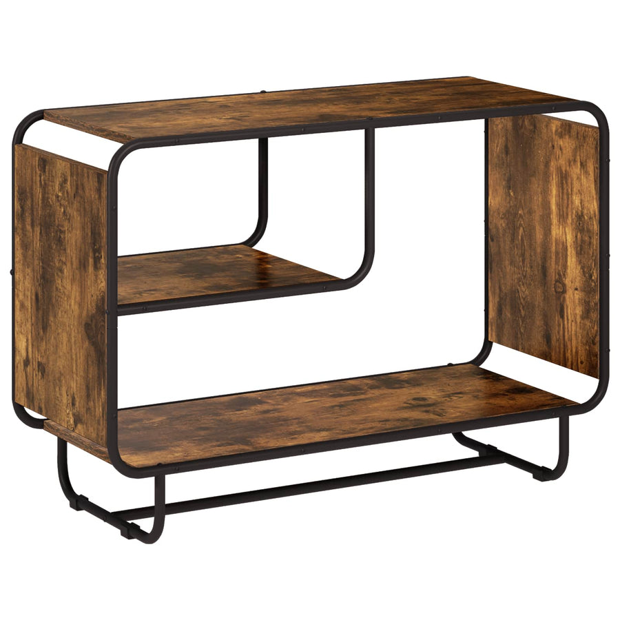Dressoir Gerookt eiken 93,5 x 37,5 x 64,5 cm Bewerkt hout