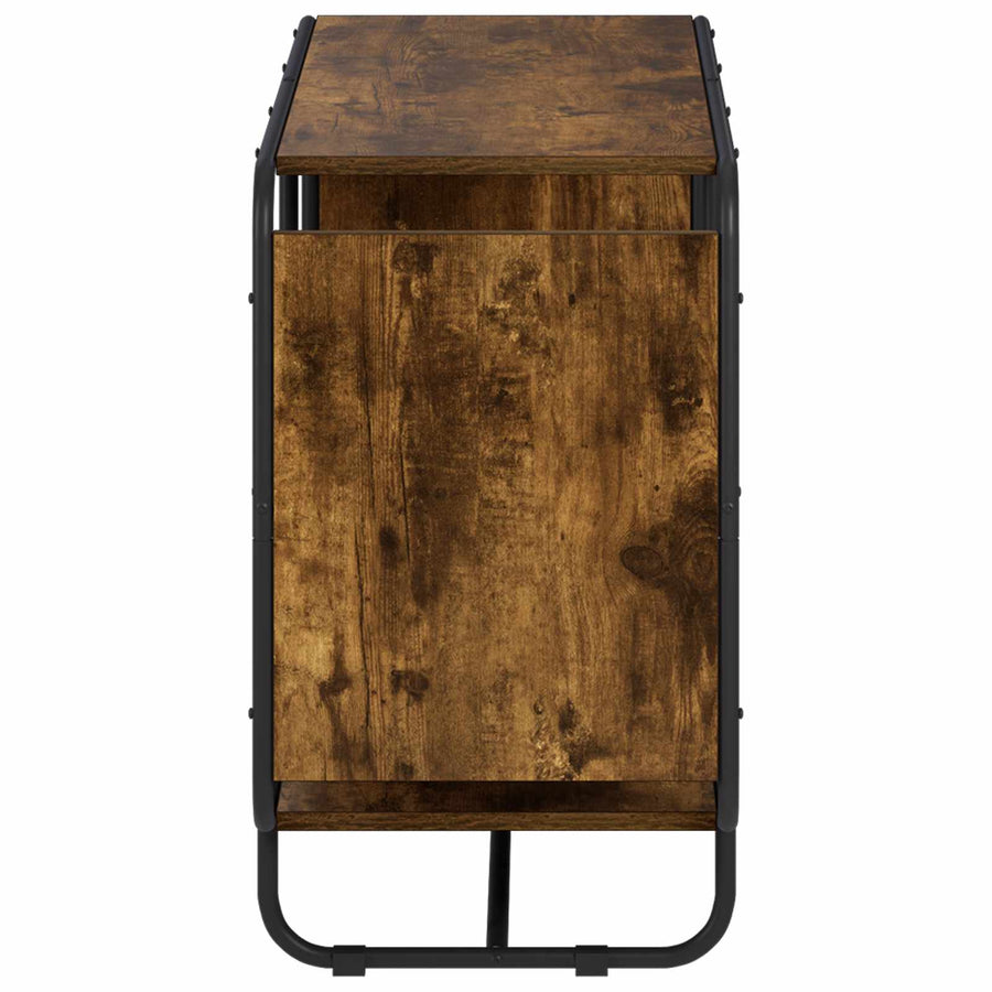 Dressoir Gerookt eiken 93,5 x 37,5 x 64,5 cm Bewerkt hout