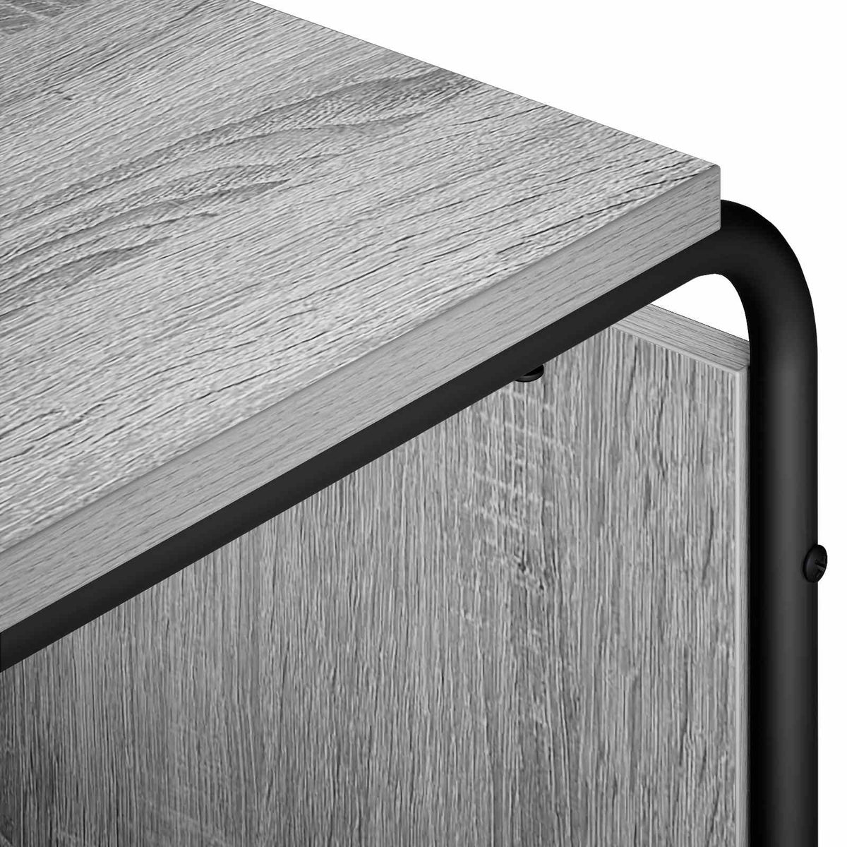 Dressoir Grijs Sonoma 93,5 x 37,5 x 64,5 cm Bewerkt hout