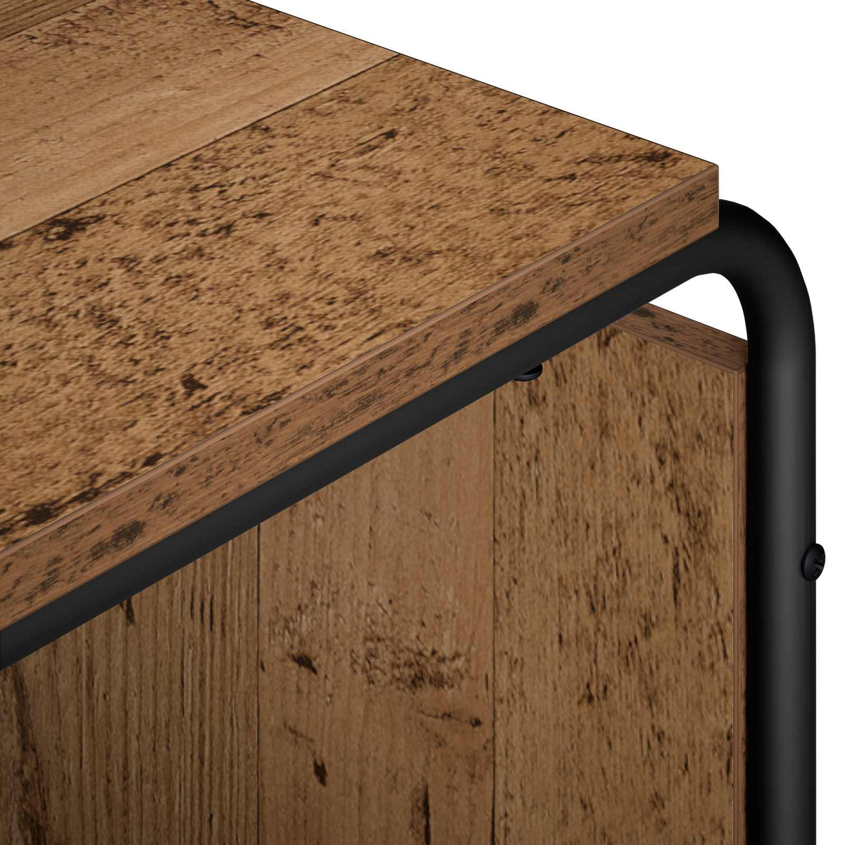 Dressoir Oud hout 93,5 x 37,5 x 64,5 cm Bewerkt hout
