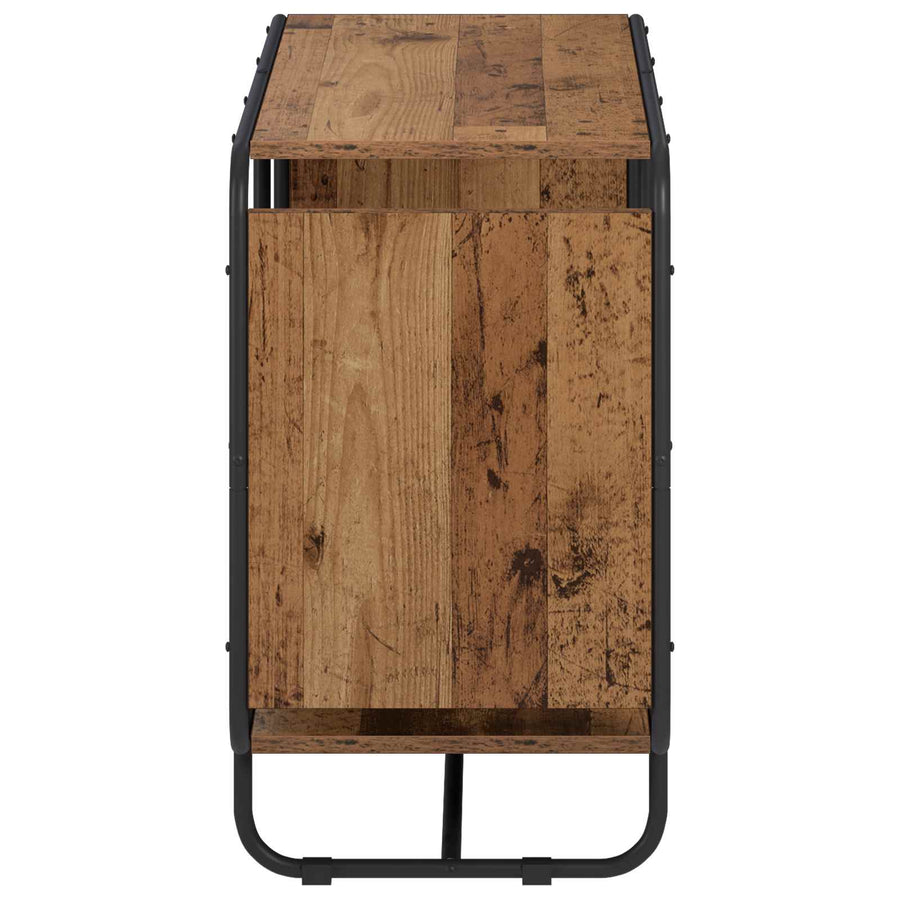 Dressoir Oud hout 93,5 x 37,5 x 64,5 cm Bewerkt hout