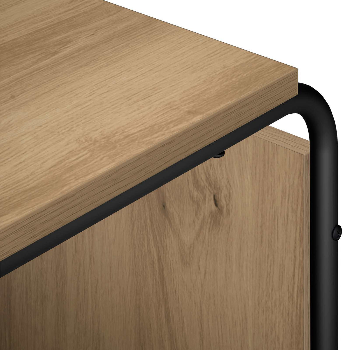 Dressoir Artisanaal eiken 93,5 x 37,5 x 64,5 cm Bewerkt hout