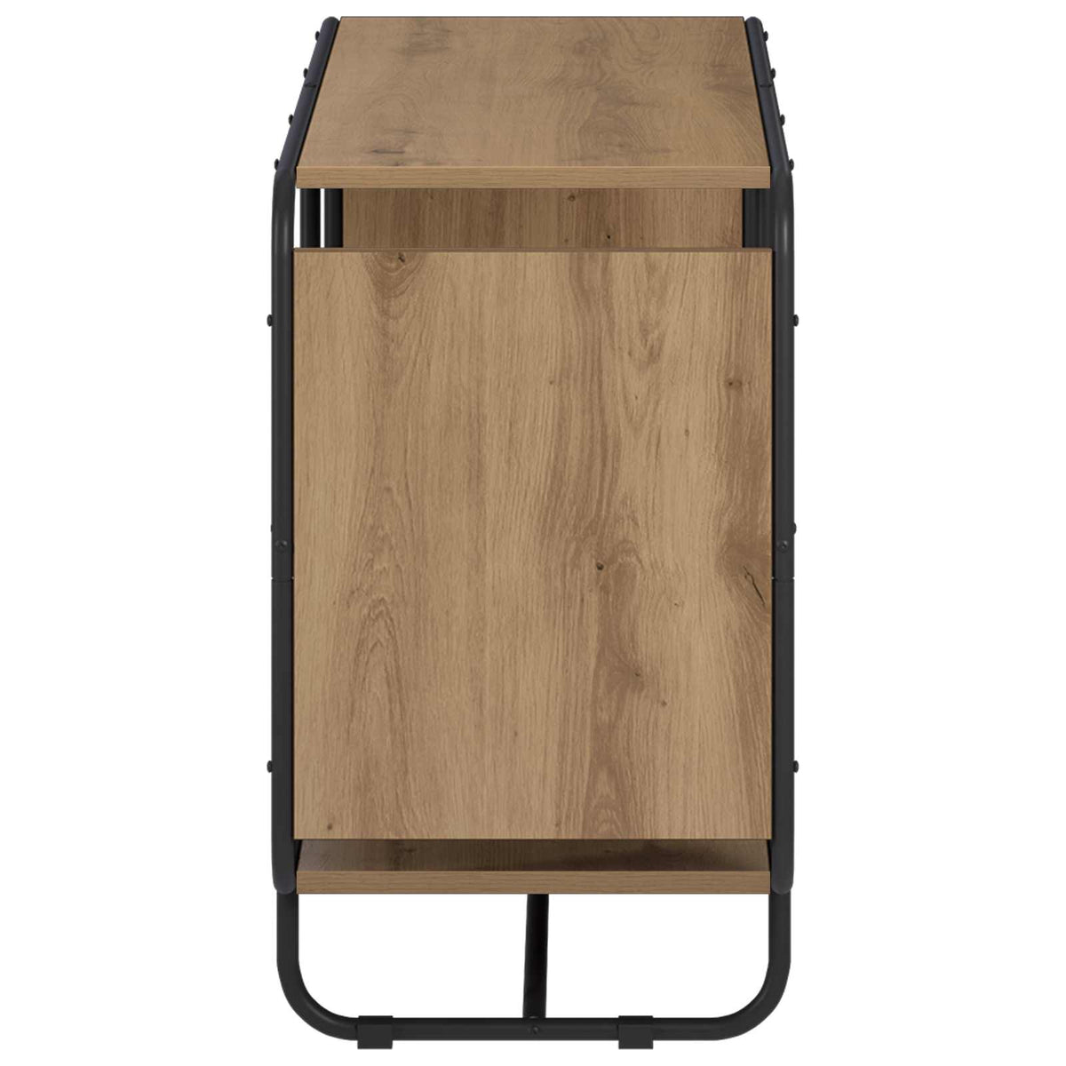 Dressoir Artisanaal eiken 93,5 x 37,5 x 64,5 cm Bewerkt hout