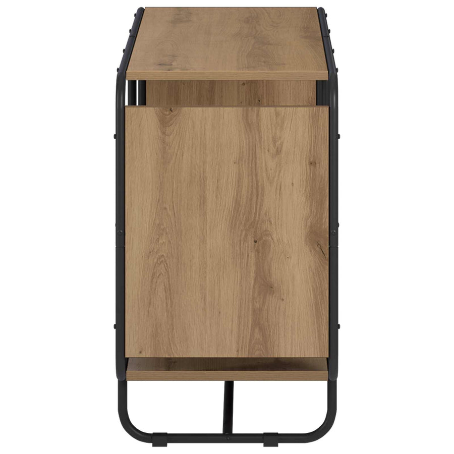 Dressoir Artisanaal eiken 93,5 x 37,5 x 64,5 cm Bewerkt hout