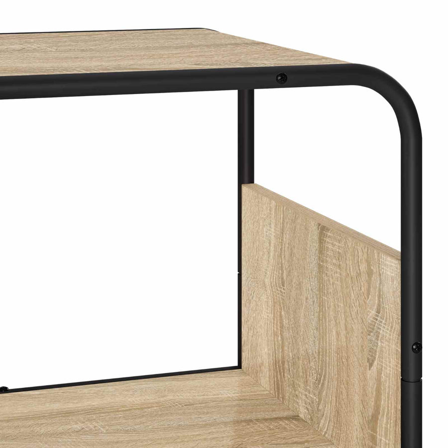 Hoge kast Sonoma Eiken 93.5 x 37.5 x 144 cm Bewerkt hout
