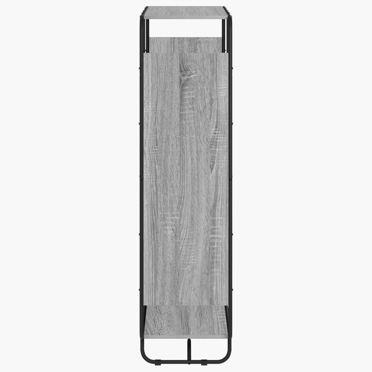 Hoge kast Grijs Sonoma 93.5 x 37.5 x 144 cm Bewerkt hout