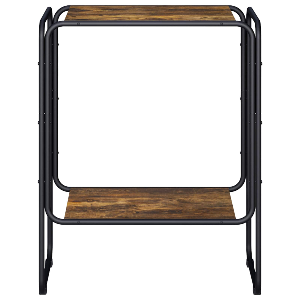 Dressoir Gerookt eiken 60 x 38 x 75 cm Bewerkt hout
