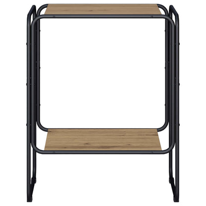 Dressoir Artisanaal eiken 60 x 38 x 75 cm Bewerkt hout