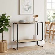 Dressoir 93.5x38x75 cm Sonoma Eiken