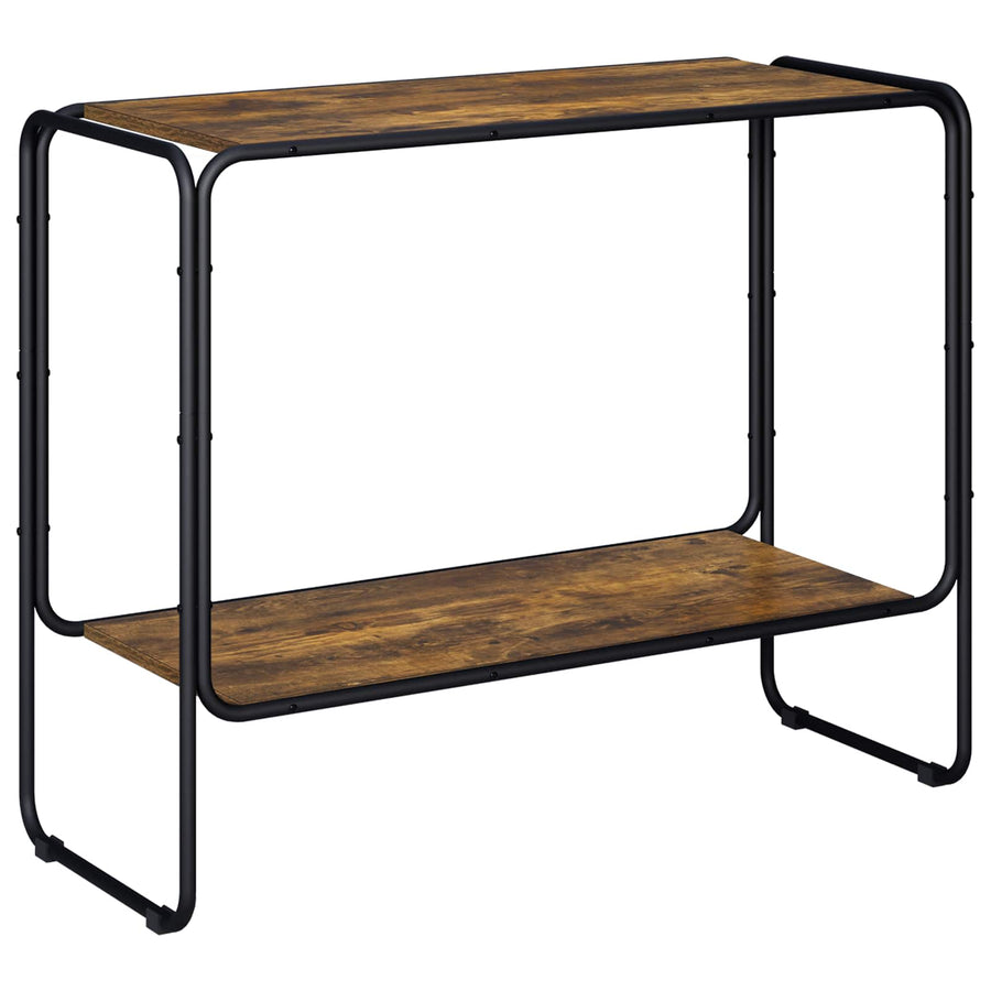 Dressoir Gerookt eiken 93.5 x 38 x 75 cm Bewerkt hout