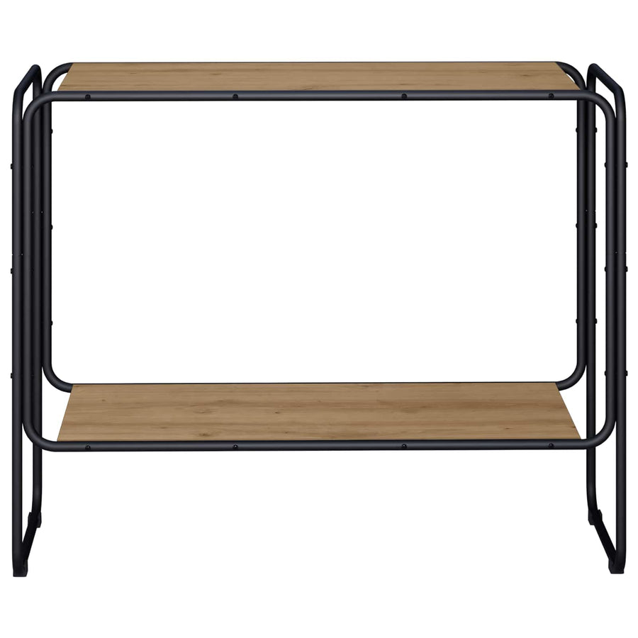Dressoir Artisanaal eiken 93.5 x 38 x 75 cm Bewerkt hout