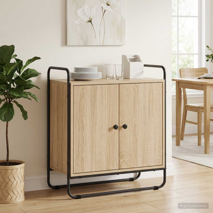 Dressoir Sonoma Eiken 68 x 35 x 75 cm Bewerkt hout
