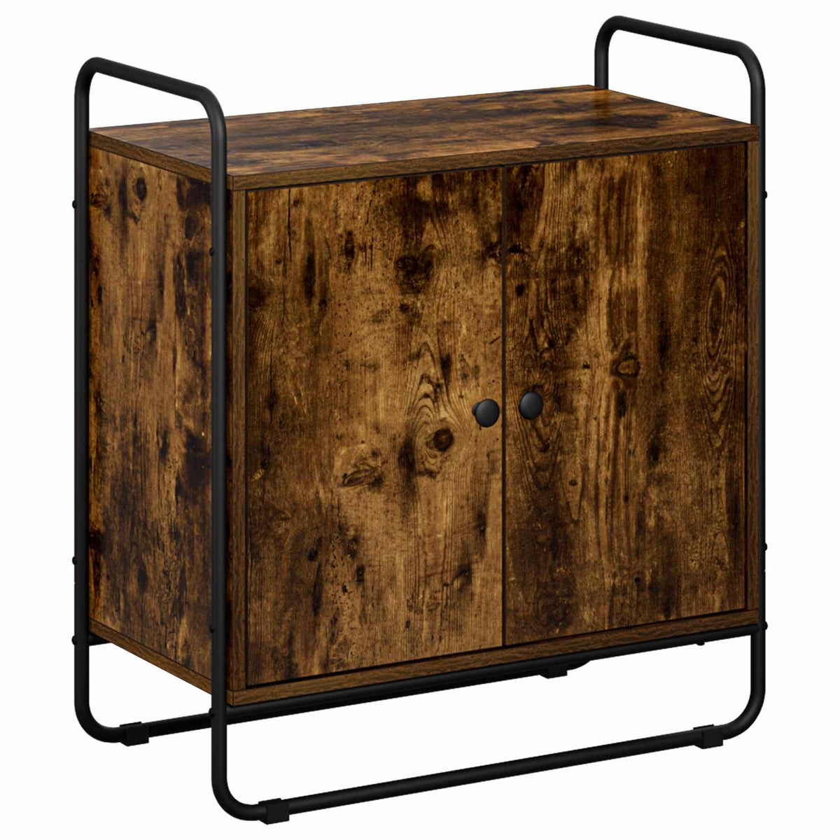 Dressoir Gerookt eiken 68 x 35 x 75 cm Bewerkt hout