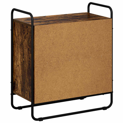 Dressoir Gerookt eiken 68 x 35 x 75 cm Bewerkt hout