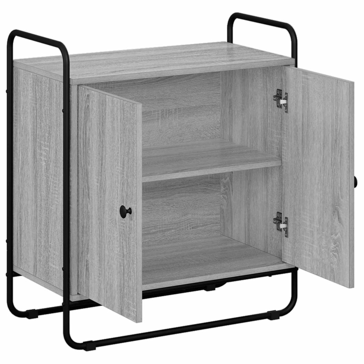 Dressoir Grijs Sonoma 68 x 35 x 75 cm Bewerkt hout