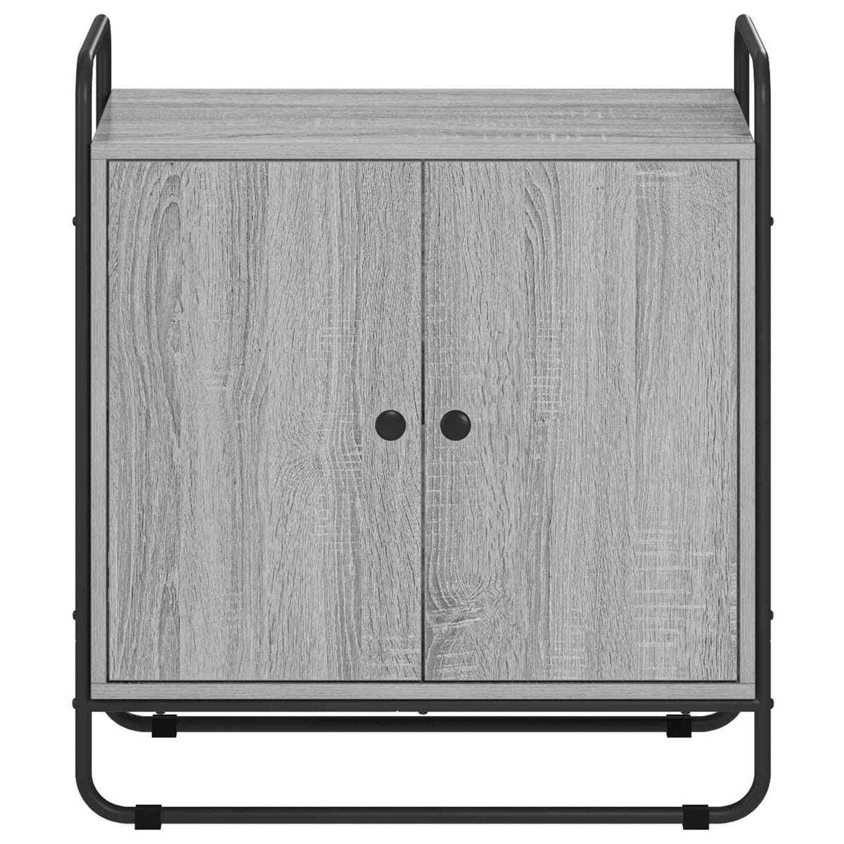 Dressoir Grijs Sonoma 68 x 35 x 75 cm Bewerkt hout