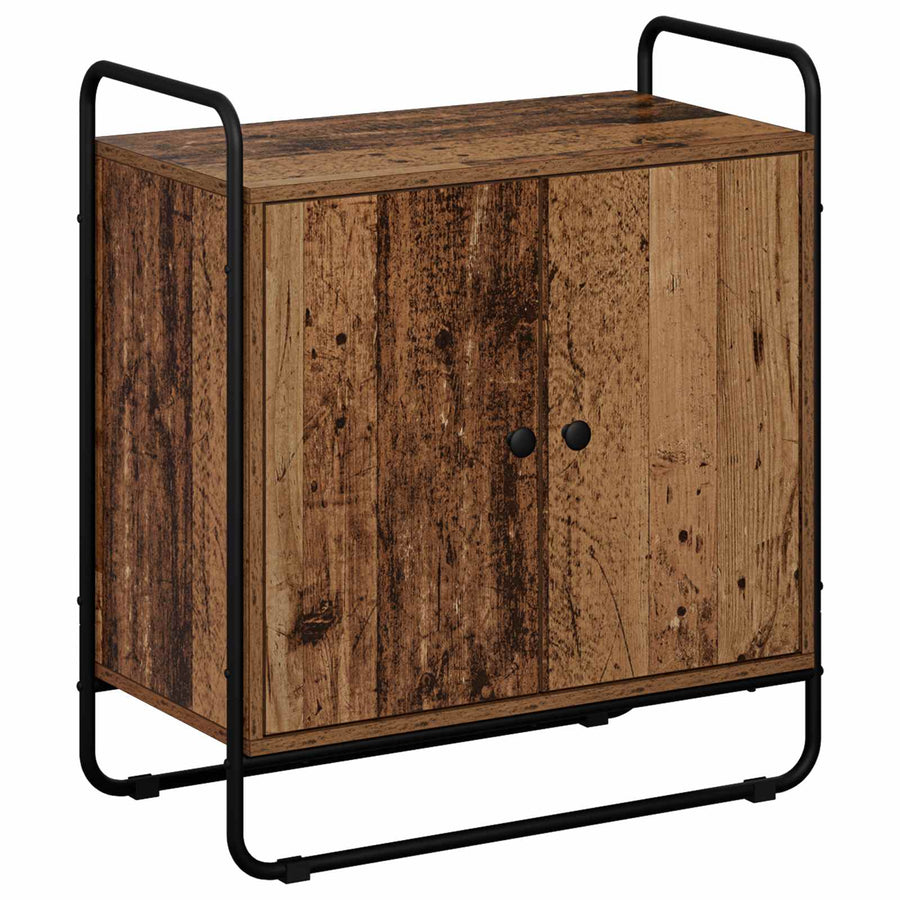 Dressoir Oud hout 68 x 35 x 75 cm Bewerkt hout
