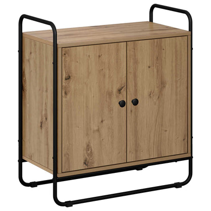 Dressoir Artisanaal eiken 68 x 35 x 75 cm Bewerkt hout